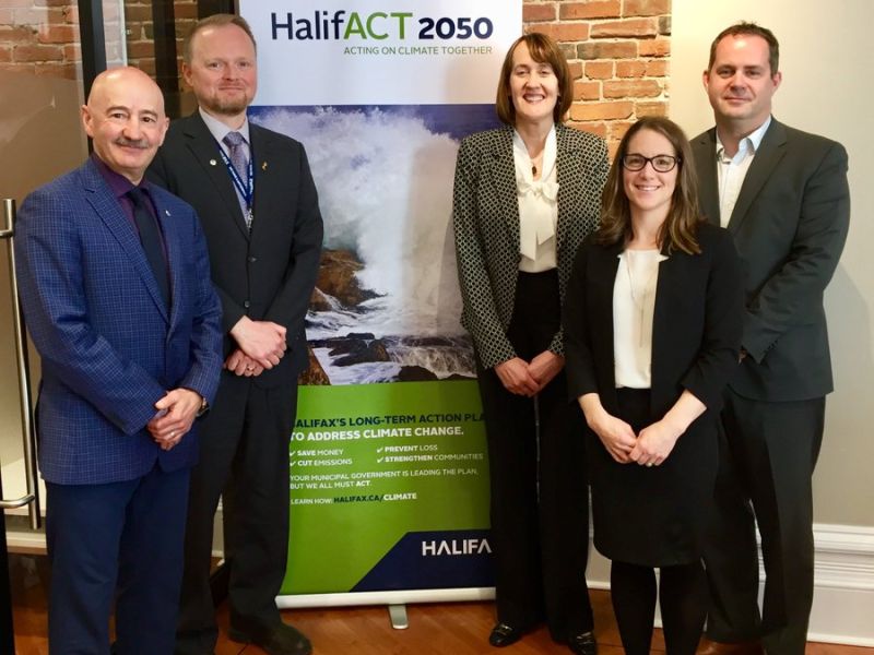 The HalifACT team meets with Canadian Ambassador for Climate Change, Patricia Fuller