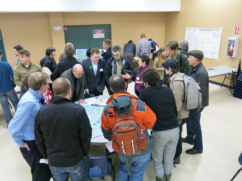 Discussing Active Transportation - Feb 6 2014