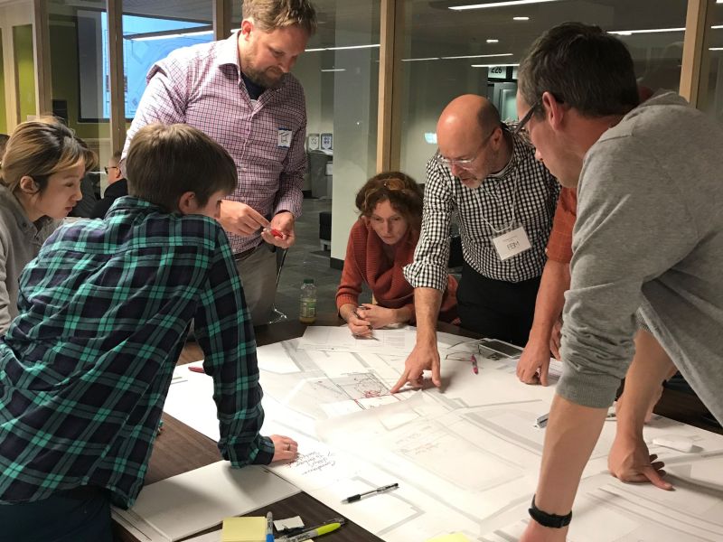 Design session at Dalhousie - Sept 25, 2018