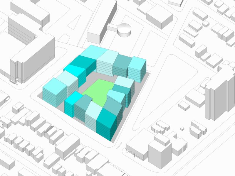 Creativity in Design - Mix of Open Space and Buildings - example 2