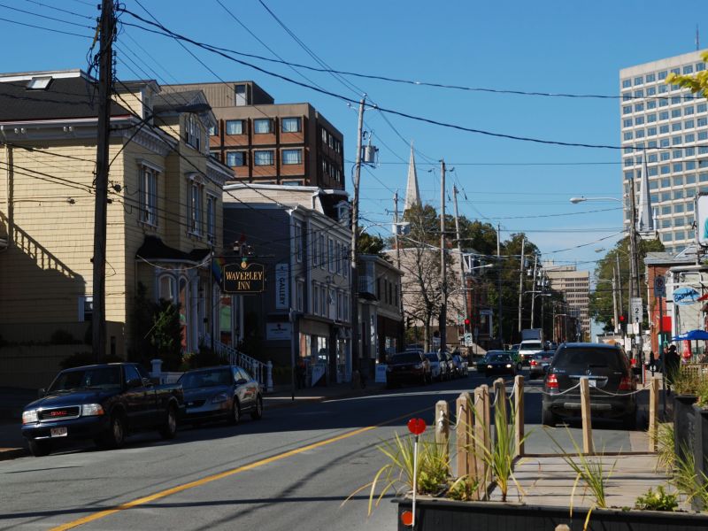 The Waverley Hotel on Barrington Street