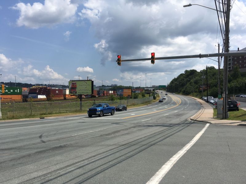 Bedford Highway close to the Windsor Street Exchange