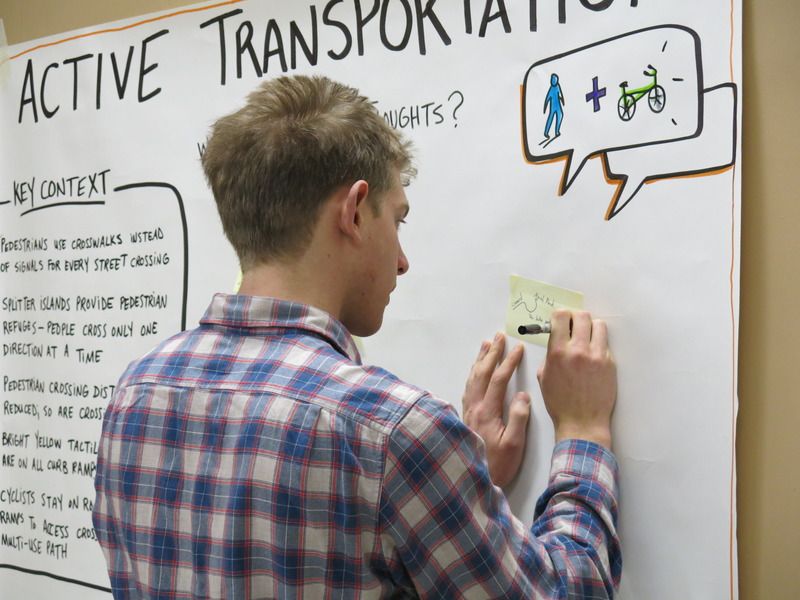 Discussing Active Transportation - Feb 6 2014