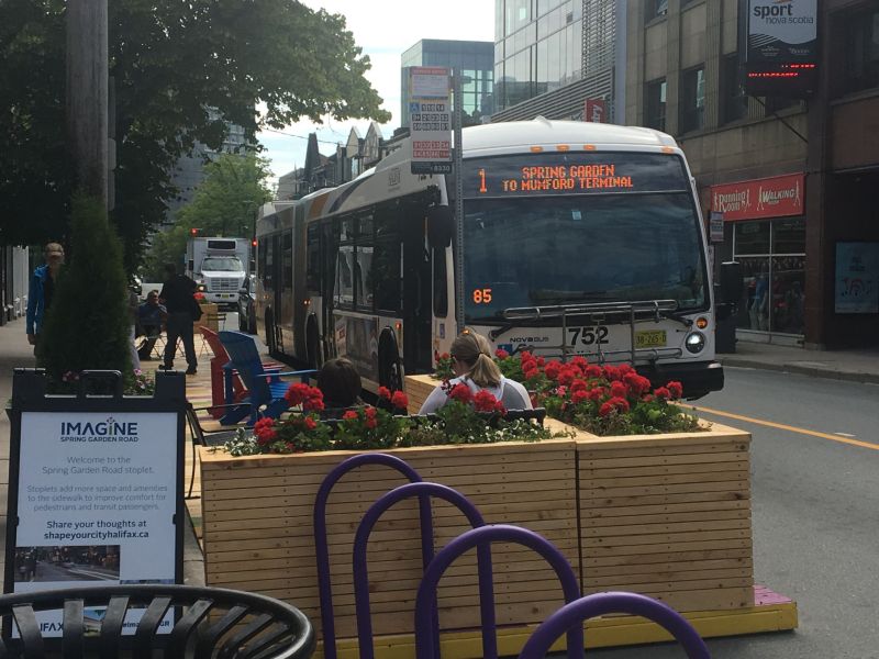 Stoplet on Spring Garden Road