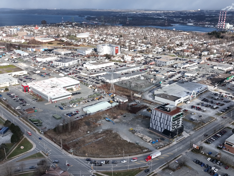 Bayers-Young Intersection Facing Northeast.PNG